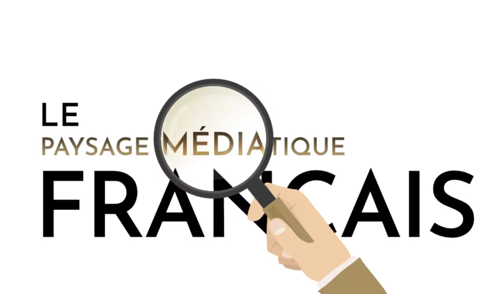 Image pour illustrer l'article de blog sur le paysage médiatique français