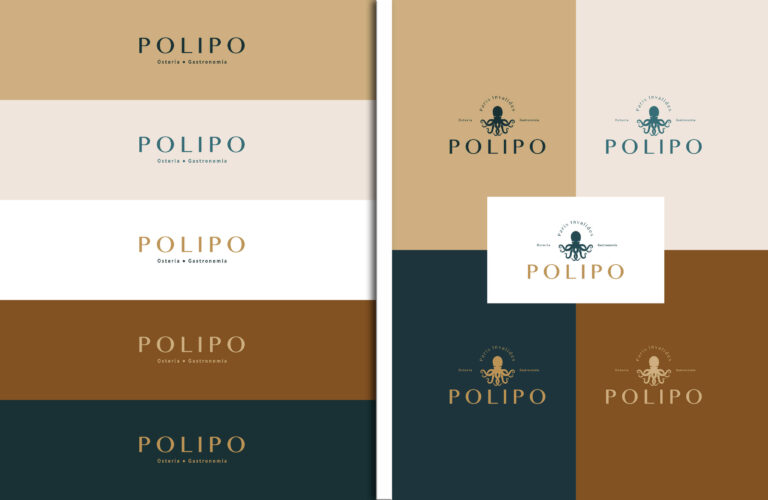 Polipo restaurant parisien - création logo