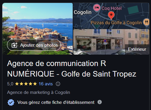 Agence r numérique Saint Tropez cogolin