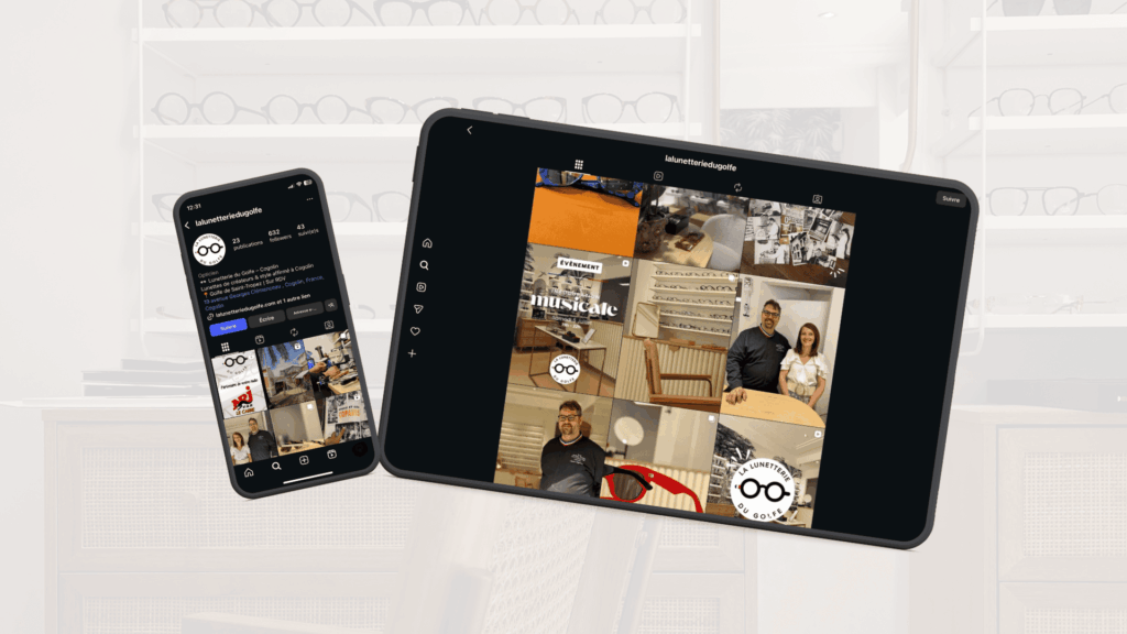 Stratégie - Réseaux sociaux - Lunetterie du golfe - Agence R Numérique