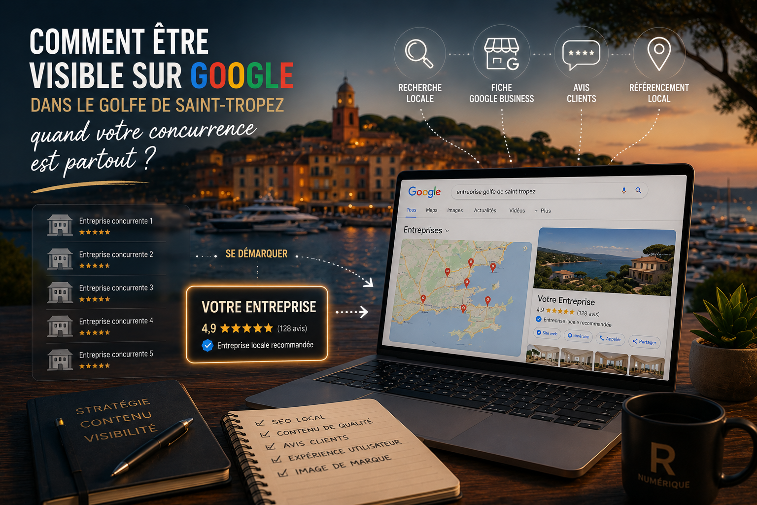 Agence de communication - Golfe de Saint-Tropez